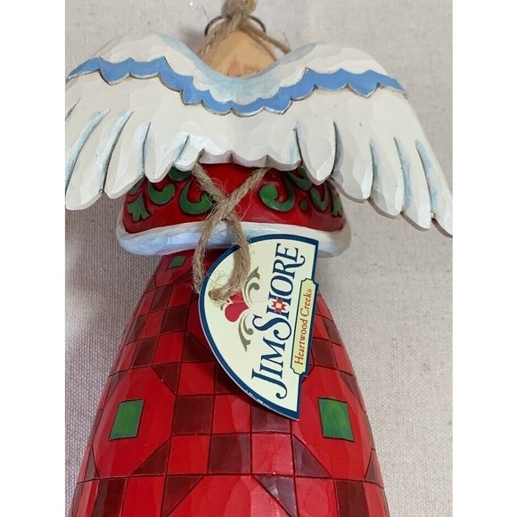 Jim Shore Angel May Love Dwell Here Forever Polyresin 4059762 - Picture 4 of 5